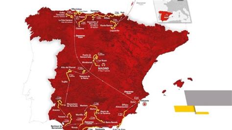 El recorrido oficial .